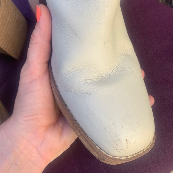 Franco Sarto Evette Block Heel Boots 9.5 - Picture 6 of 6